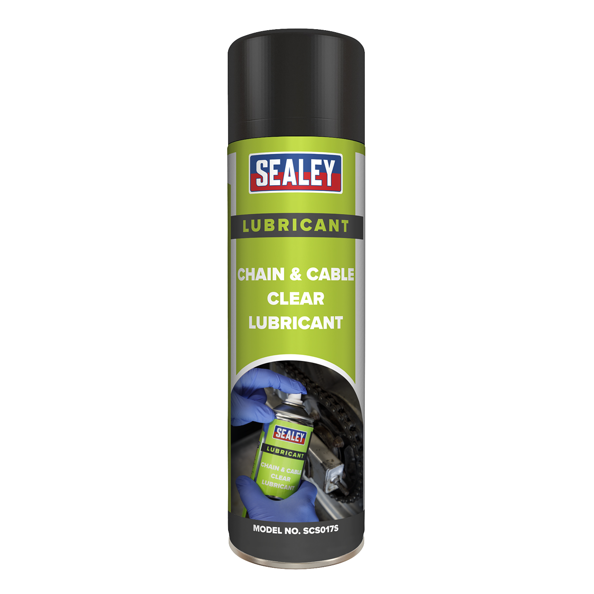 Sealey SCS017S Chain & Cable Clear Lubricant 500ml