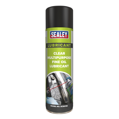 Sealey SCS019S Clear Fine Oil Lubricant Multipurpose 500ml