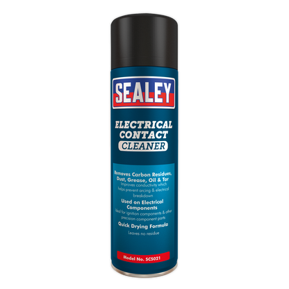 Sealey SCS021 Electrical Contact Cleaner 500ml Pack of 6