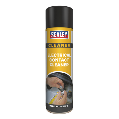 Sealey SCS021 Electrical Contact Cleaner 500ml Pack of 6