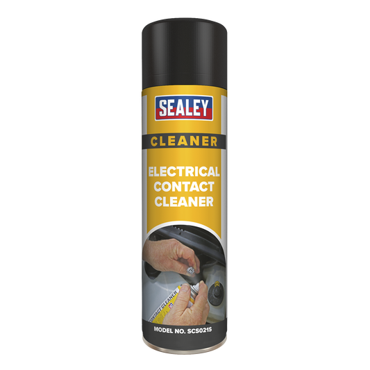 Sealey SCS021 Electrical Contact Cleaner 500ml Pack of 6