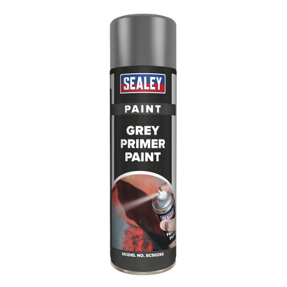 Sealey SCS029S Grey Primer Paint 500ml