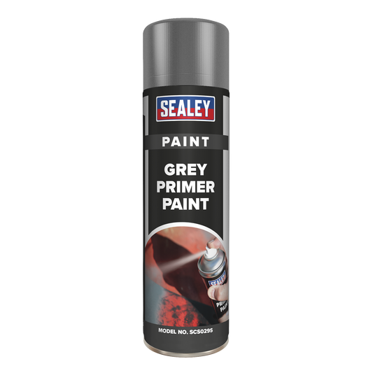 Sealey SCS029S Grey Primer Paint 500ml