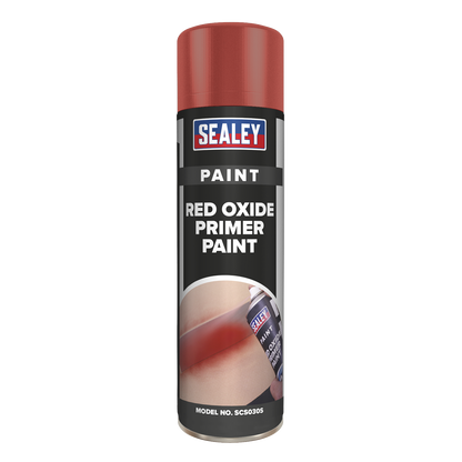 Sealey SCS030S Red Oxide Primer Paint 500ml