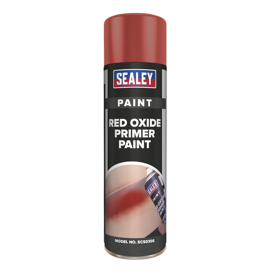 Sealey SCS030S Red Oxide Primer Paint 500ml