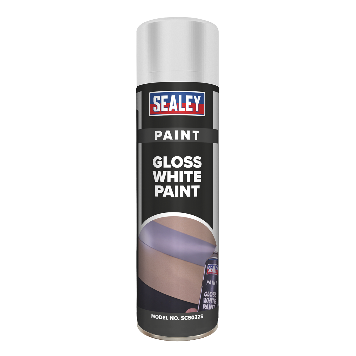 Sealey SCS032S White Gloss Paint 500ml