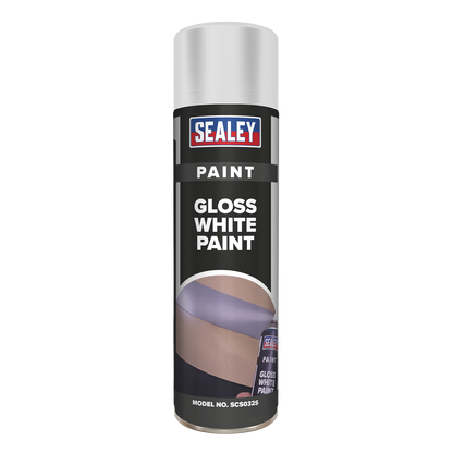 Sealey SCS032S White Gloss Paint 500ml