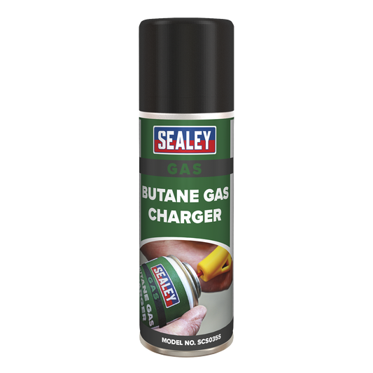 Sealey SCS035 Butane Gas Refill 200ml Pack of 6