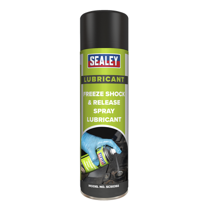 Sealey SCS036S Freeze Shock & Release Spray Lubricant 500ml