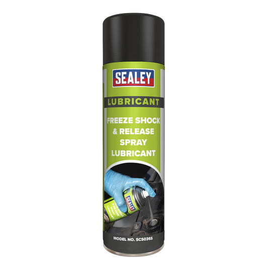 Sealey SCS036S Freeze Shock & Release Spray Lubricant 500ml