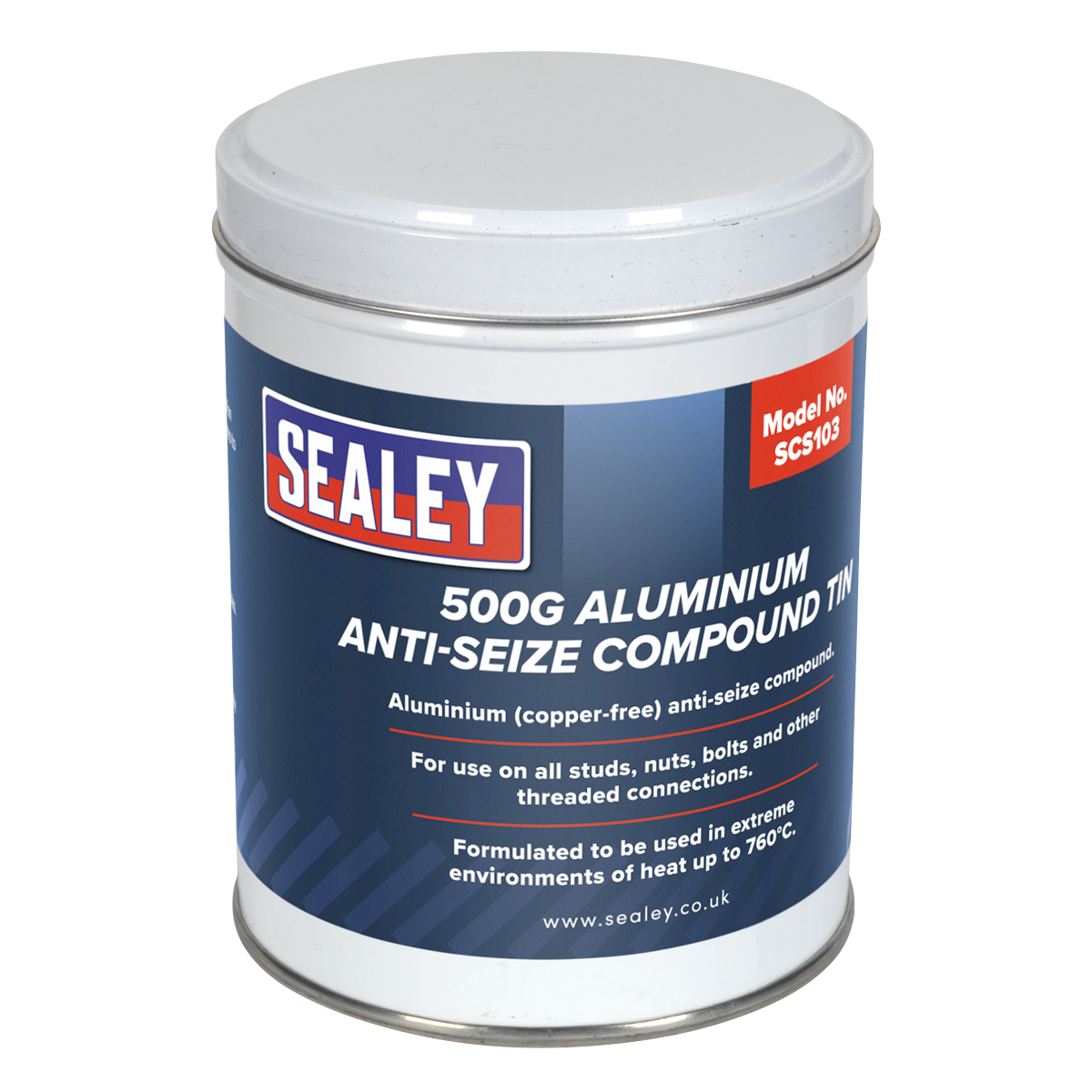 Sealey SCS103 Aluminium Anti-Seize Compound 500g Tin