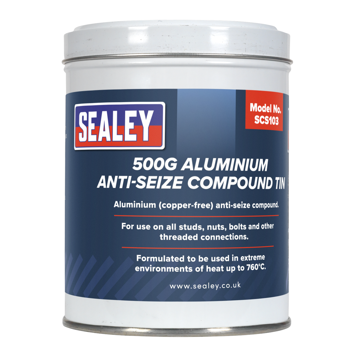 Sealey SCS103 Aluminium Anti-Seize Compound 500g Tin