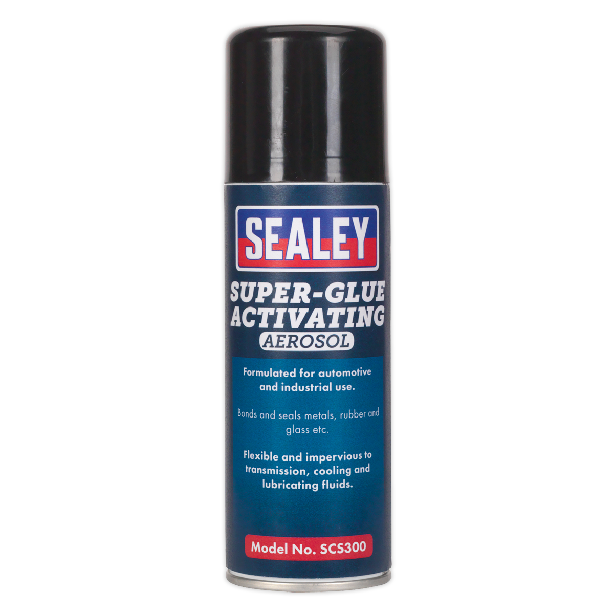 Sealey SCS300 Super Glue Activating Aerosol 200ml Pack of 6