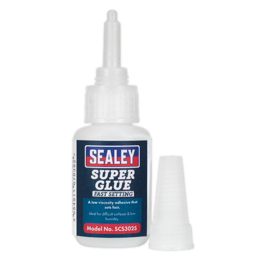 Sealey SCS302S Super Glue Fast Setting 20g