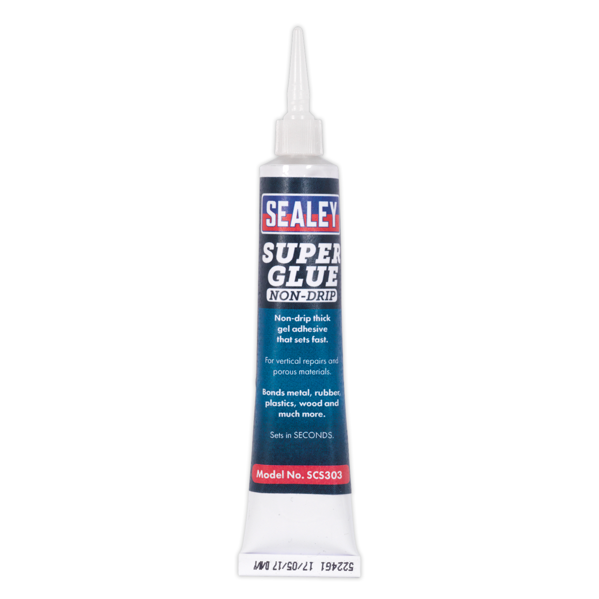 Sealey SCS303 Super Glue Non-Drip Gel 20g Pack of 20