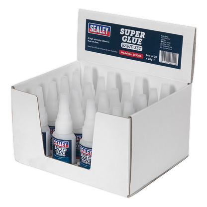 Sealey SCS304 Super Glue Rapid Set 20g Pack of 20