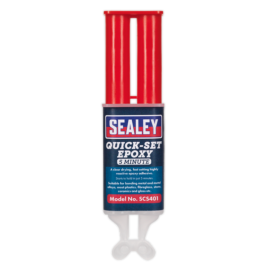 Sealey SCS401 Quick-Set 5 Minute Epoxy Adhesive 25ml