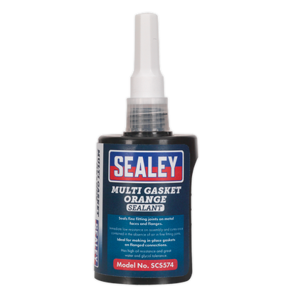 Sealey SCS574 Multi Gasket Sealant Orange 50ml