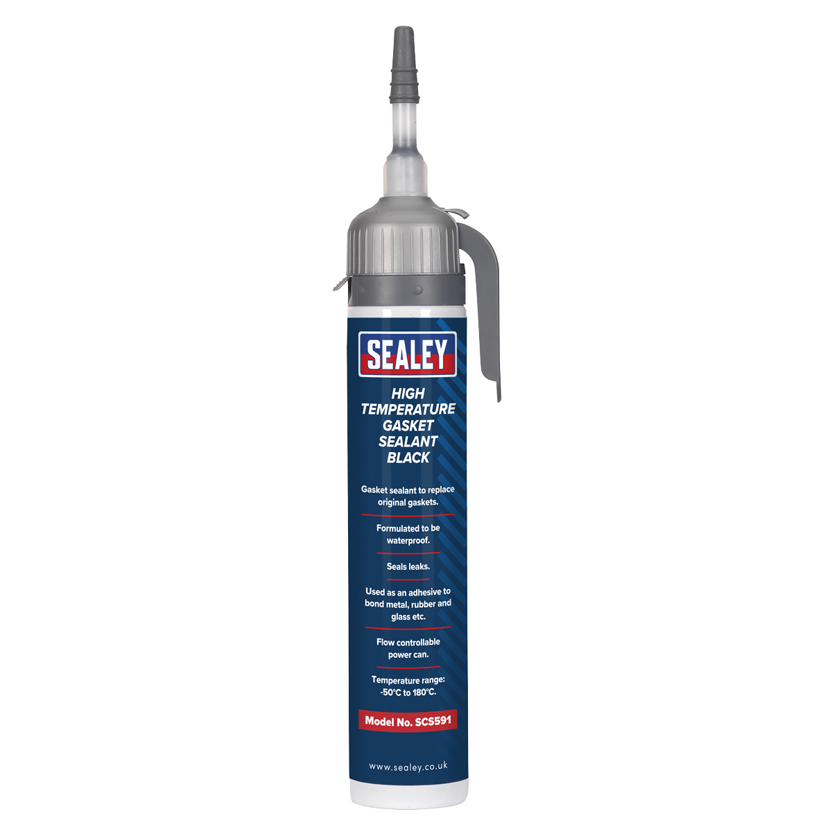 Sealey SCS591 High Temperature Gasket Sealant Black 200ml