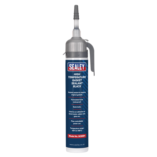 Sealey SCS591 High Temperature Gasket Sealant Black 200ml