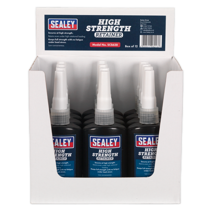 Sealey SCS638 High Strength Retainer 50ml Pack of 12