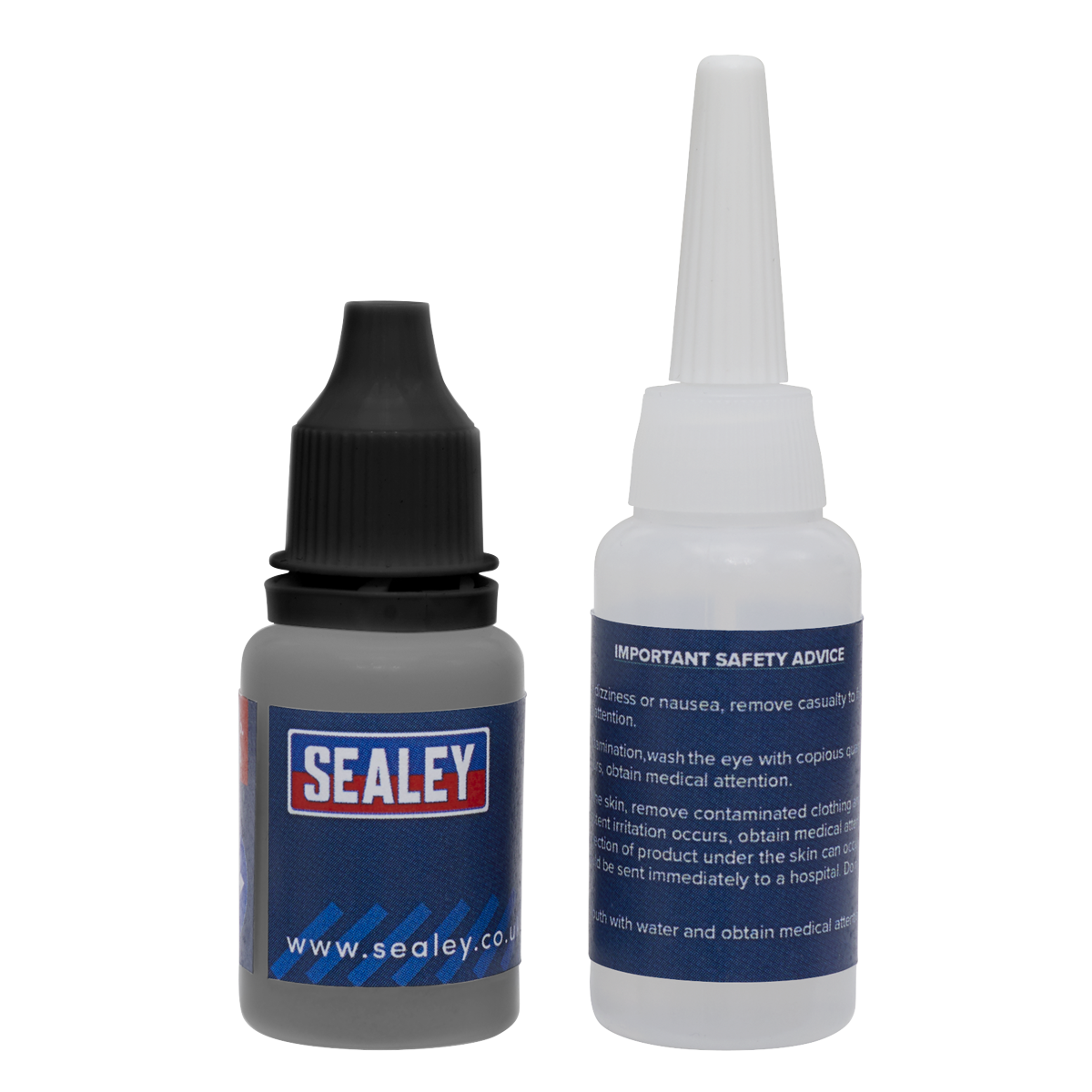 Sealey SCS908 Fast-Fix Filler & Adhesive - Black