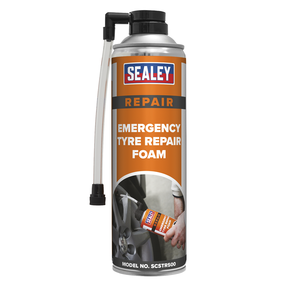 Sealey SCSTR500 Emergency Tyre Repair Foam 500ml