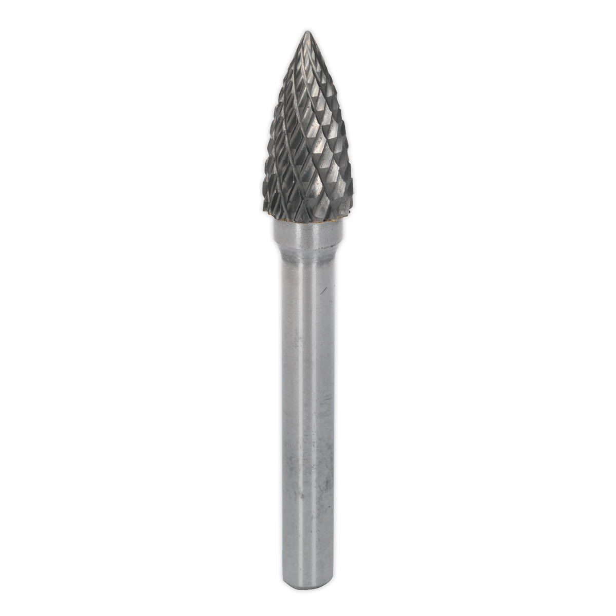 Sealey SDB03 Tungsten Carbide Rotary Burr Arc Pointed Nose 10mm