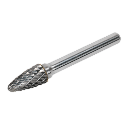 Sealey SDB05 Tungsten Carbide Rotary Burr Arc Round Nose 10mm