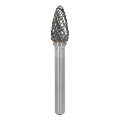 Sealey SDB05 Tungsten Carbide Rotary Burr Arc Round Nose 10mm