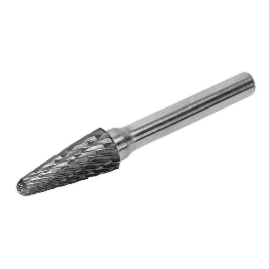 Sealey SDB06 Tungsten Carbide Rotary Burr Conical Ball Nose 10mm