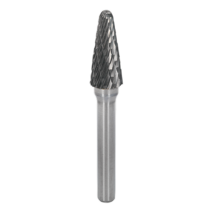 Sealey SDB06 Tungsten Carbide Rotary Burr Conical Ball Nose 10mm