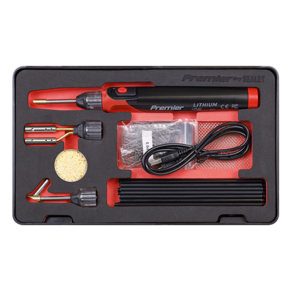 Sealey SDL14 Lithium-ion Rechargeable Plastic Welding Repair Kit 30W