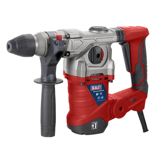 Sealey SDSPLUS32 Rotary Hammer Drill SDS Plus Ø32mm 1500W/230V