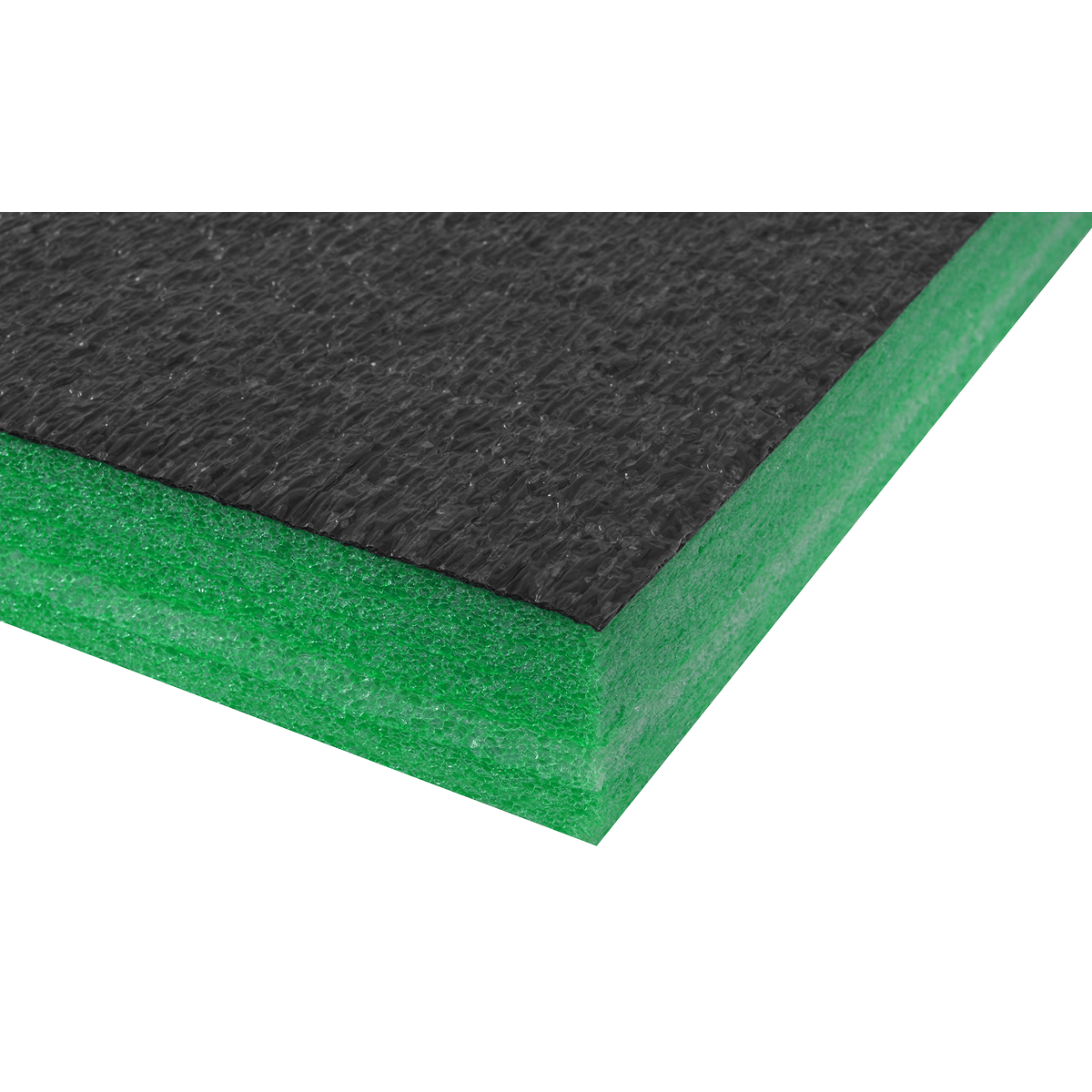 Sealey SF50G Easy Peel Shadow Foam® Green/Black 1200 x 550 x 50mm