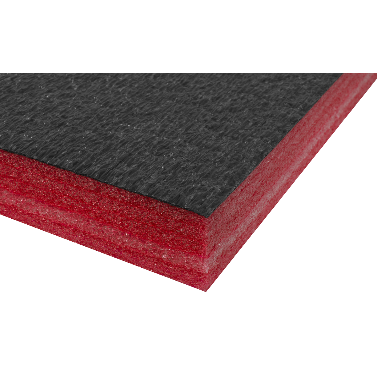 Sealey SF50R Easy Peel Shadow Foam® Red/Black 1200 x 550 x 50mm