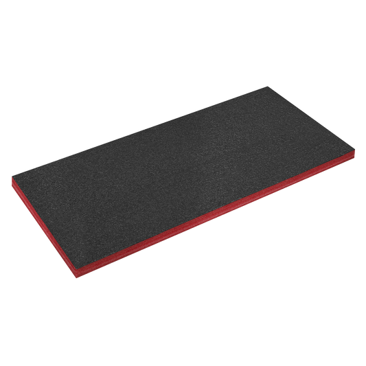 Sealey SF50R Easy Peel Shadow Foam® Red/Black 1200 x 550 x 50mm