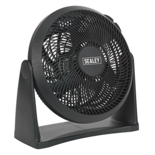 Sealey SFF12 Desk/Floor Fan 3-Speed 12" 230V