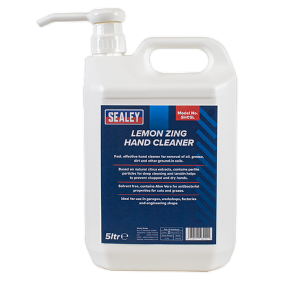 Sealey SHC5L Hand Cleaner 5L Lemon Zing