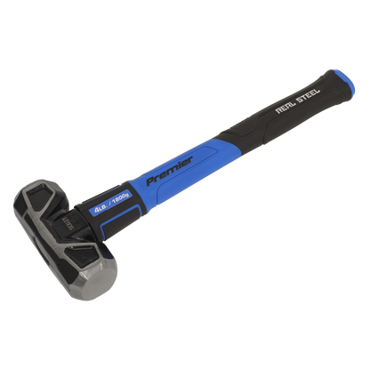 Sealey SLHG04 Sledge Hammer with Fibreglass Shaft 4lb Short Handle