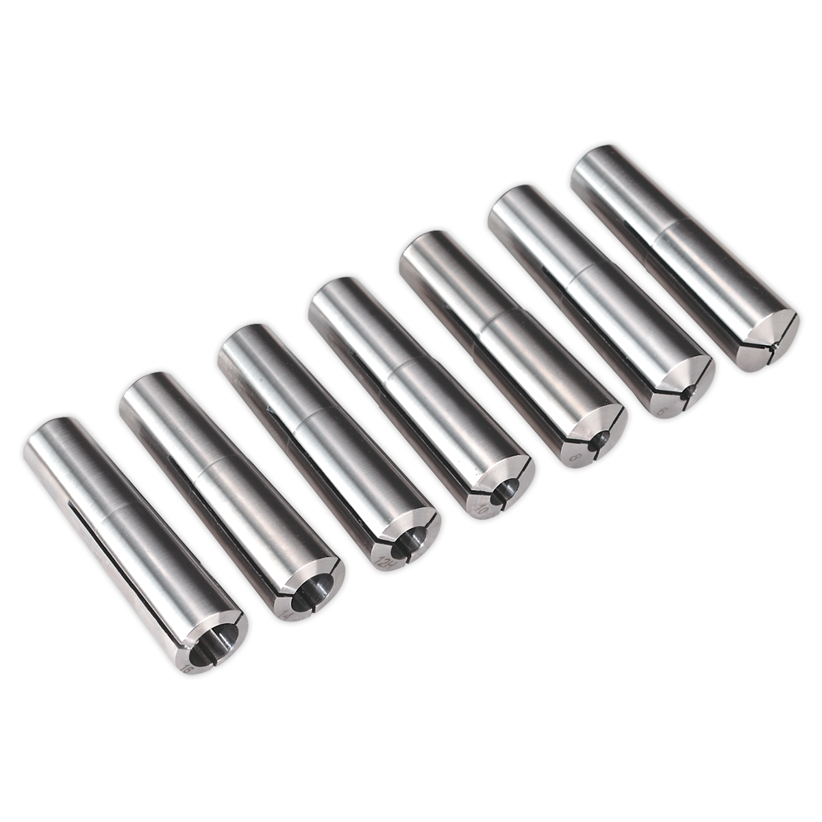 Sealey SM2502CSET Collet Set MT3-M12 Ø4-16mm