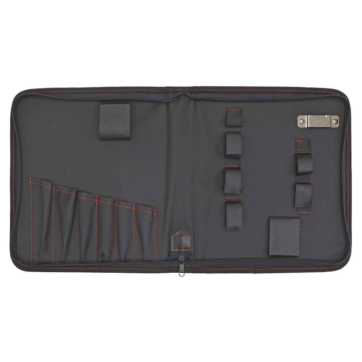 Sealey SMC43 Zipped Tool Pouch 6-Pocket