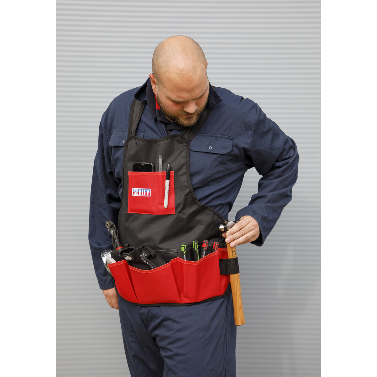 Sealey SMC44 Mechanic's Tool Apron 16-Pocket