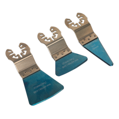 Sealey SMTB3 Multi-Tool Scraping Blade Set 3pc