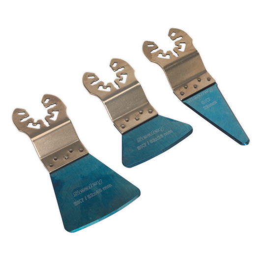 Sealey SMTB3 Multi-Tool Scraping Blade Set 3pc