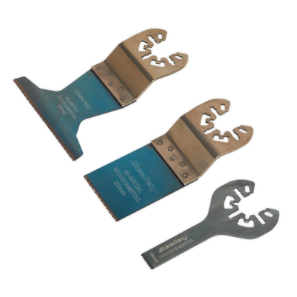 Sealey SMTC3 Multi-Tool Universal Cutting Blade Set 3pc