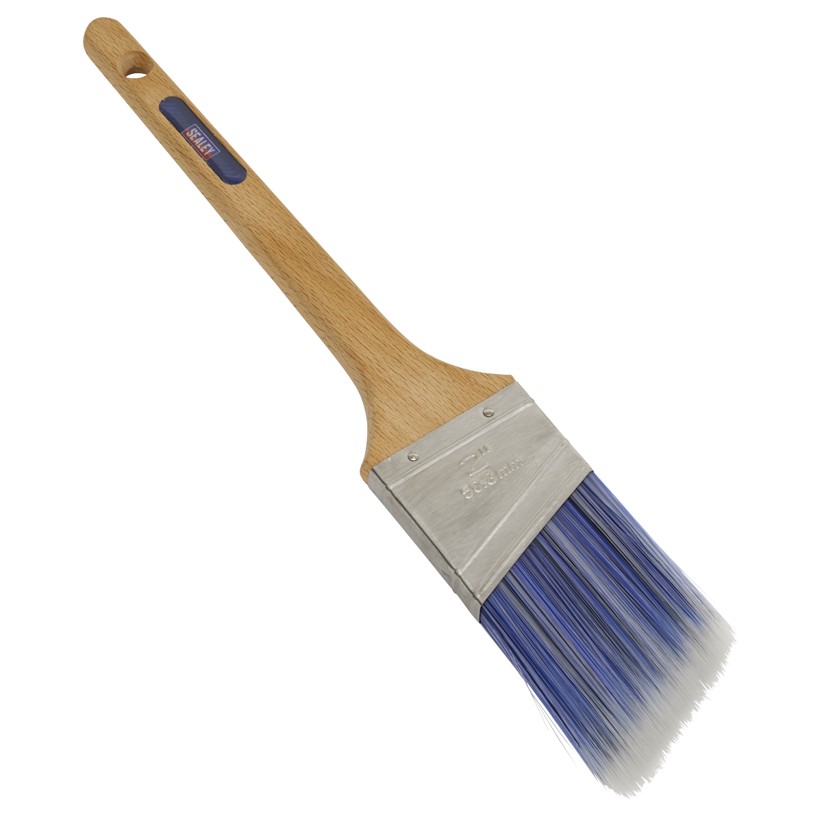 Sealey SPBA50 Wooden Handle Cutting-In Paint Brush 50mm