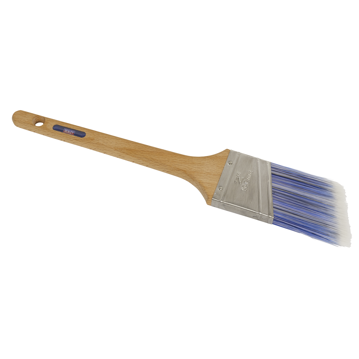 Sealey SPBA50 Wooden Handle Cutting-In Paint Brush 50mm