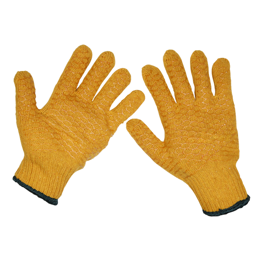 Sealey SSP33/12 Anti-Slip Handling Gloves (X-Large) - Pack of 12 Pairs