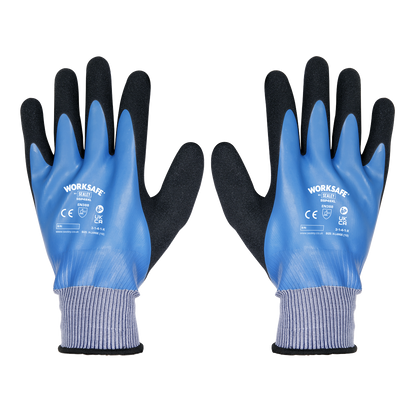 Sealey SSP49XL/B120 Waterproof Latex Gloves - (X-Large) - Box of 120 Pairs